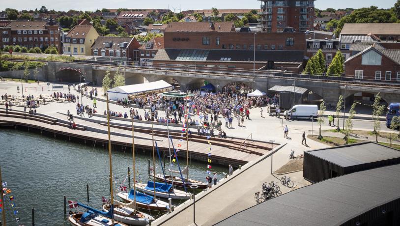 Struer Havn, sommer