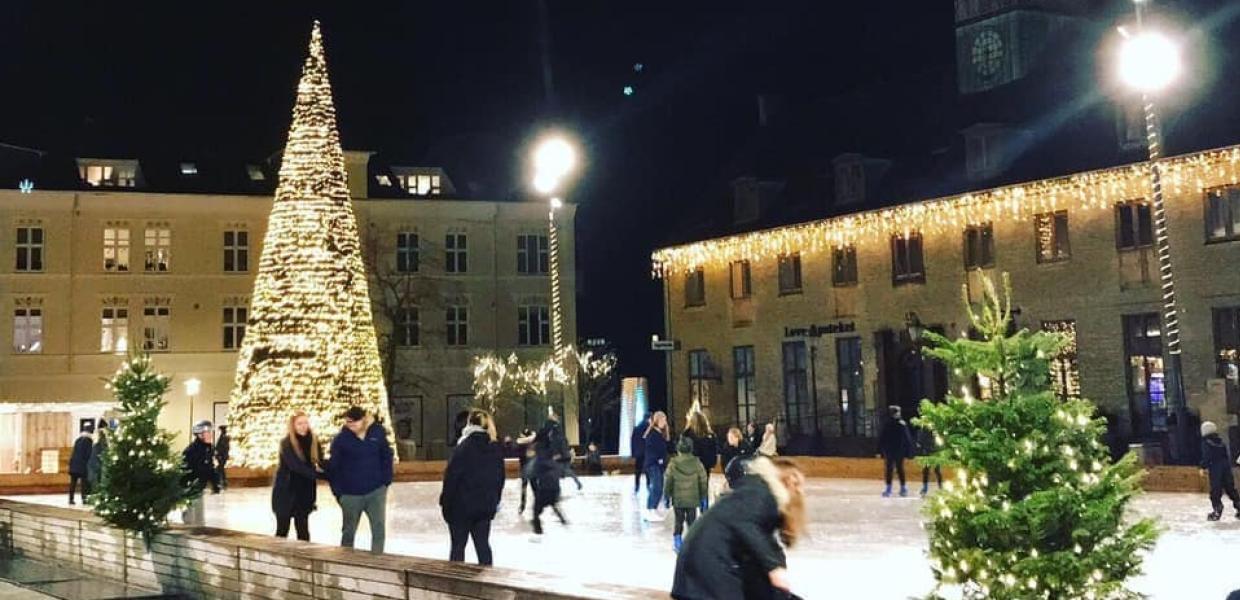 Skøjtebane Skive jul