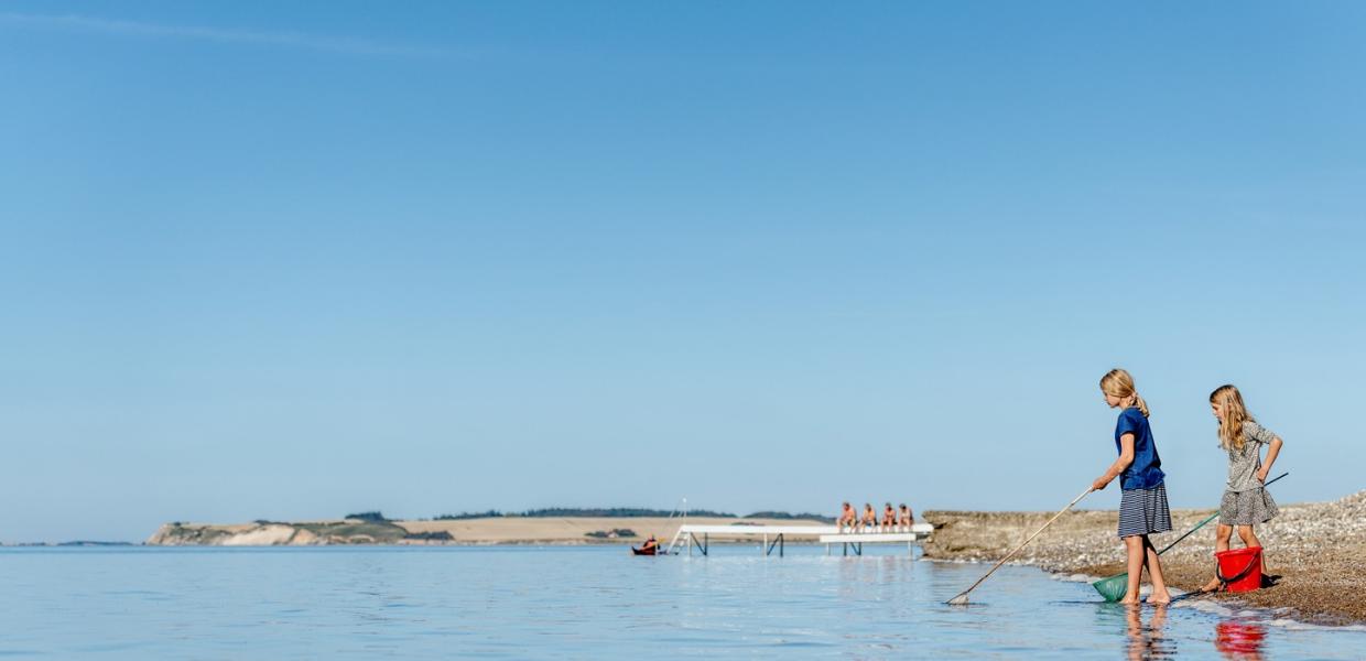 Mors, Limfjorden, Familie, Badestrand