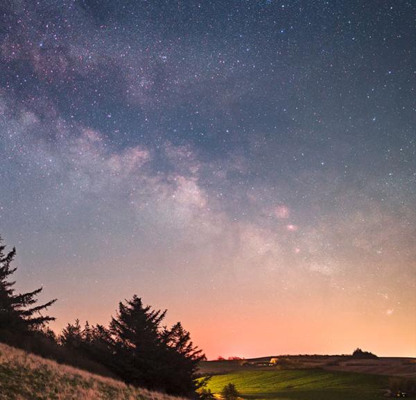 Mors, Natur, Stjernehimmel