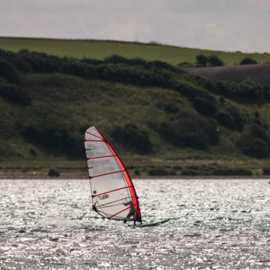 Windsurfing ved Limfjorden