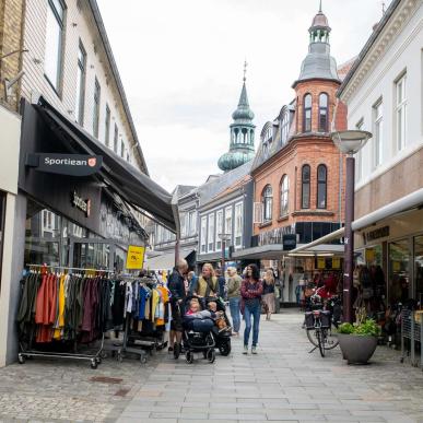 Shopping i Lemvig by