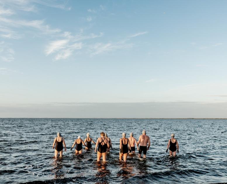 Limfjorden, Vinterbadning