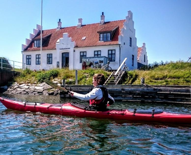 Kajak ved Limfjordsmusset