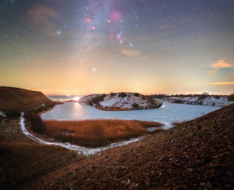 Ejerslev Lagune, Mors, Dark Sky