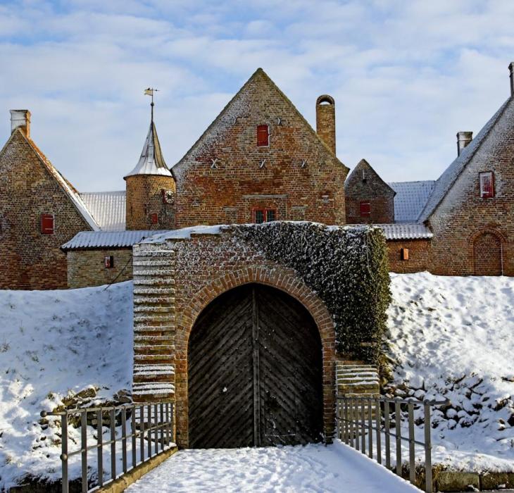 Spøttrup Borg vinter